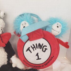 DR SEUSS THING 1 & THING 2 PLUSH TOYS IN BAG